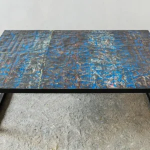 Small Metal Recycled Oil Drum Coffee Table R-1110 by Aire Furniture | Coffee Tables | Modishstore