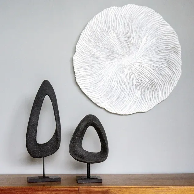 Athena 13"H Sculpture, Black By Gold Leaf Design Group | Sculptures | Modishstore