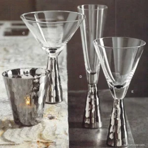 Roost Platinum Verglas Collection - Set Of 6