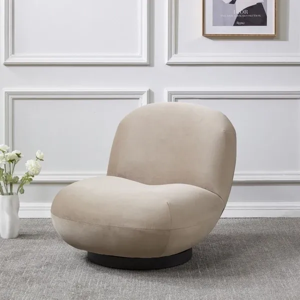 Safavieh Stevie Boucle Accent Chair - Light Brown | Accent Chairs | Modishstore