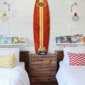 Screen Gems Catch A Wave Surfboard Wall Art SGW91902 | Wall Art | Modishstore