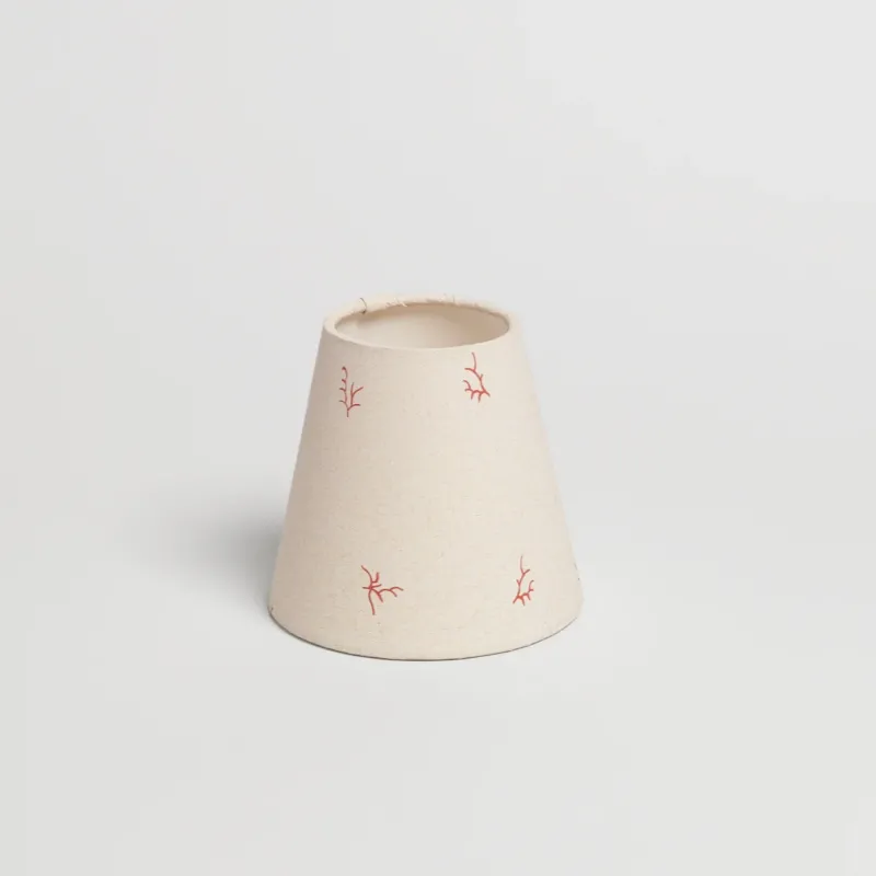 5” Candle Clip Lampshade Teacup Corals – PETITE