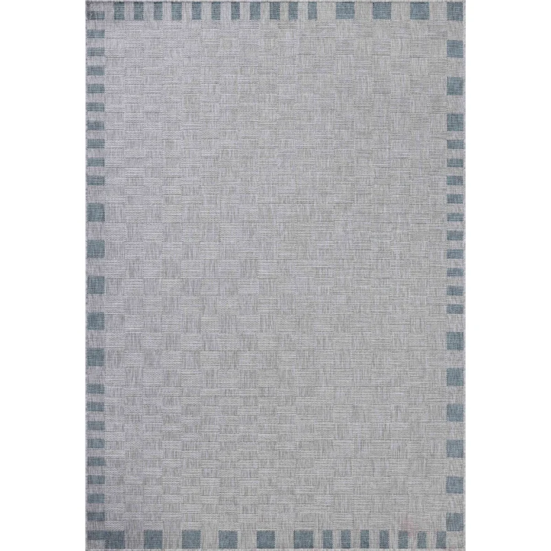 Topanga Rug 07 | Amber Lewis X Loloi | Silver / Blue