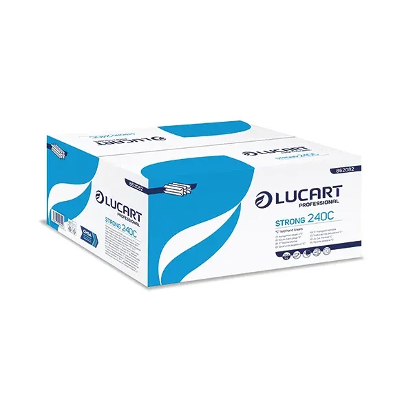 2-Ply White C-Fold Hand Towels 15x160 sheets (Pack of 2400) HTW240C