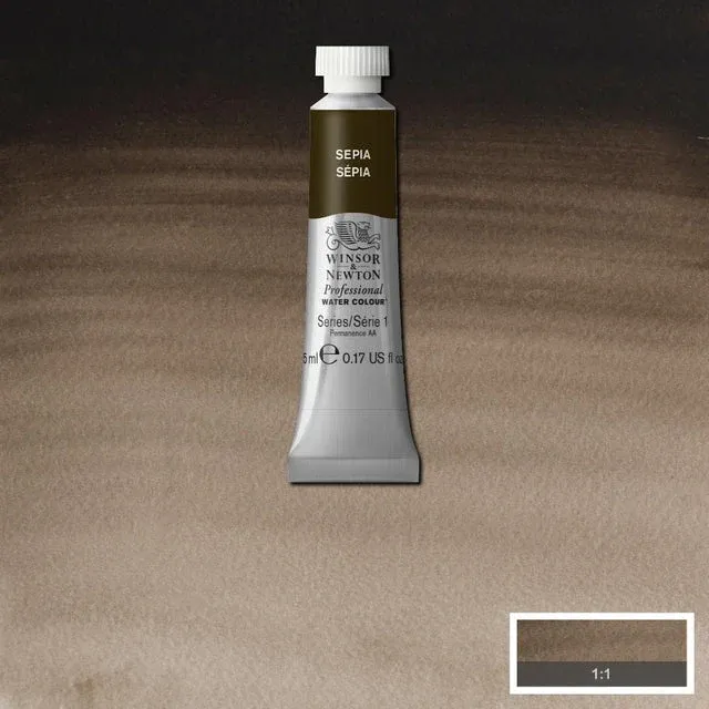 Winsor & Newton Professional Watercolour Series 1 5ml - Sepia
