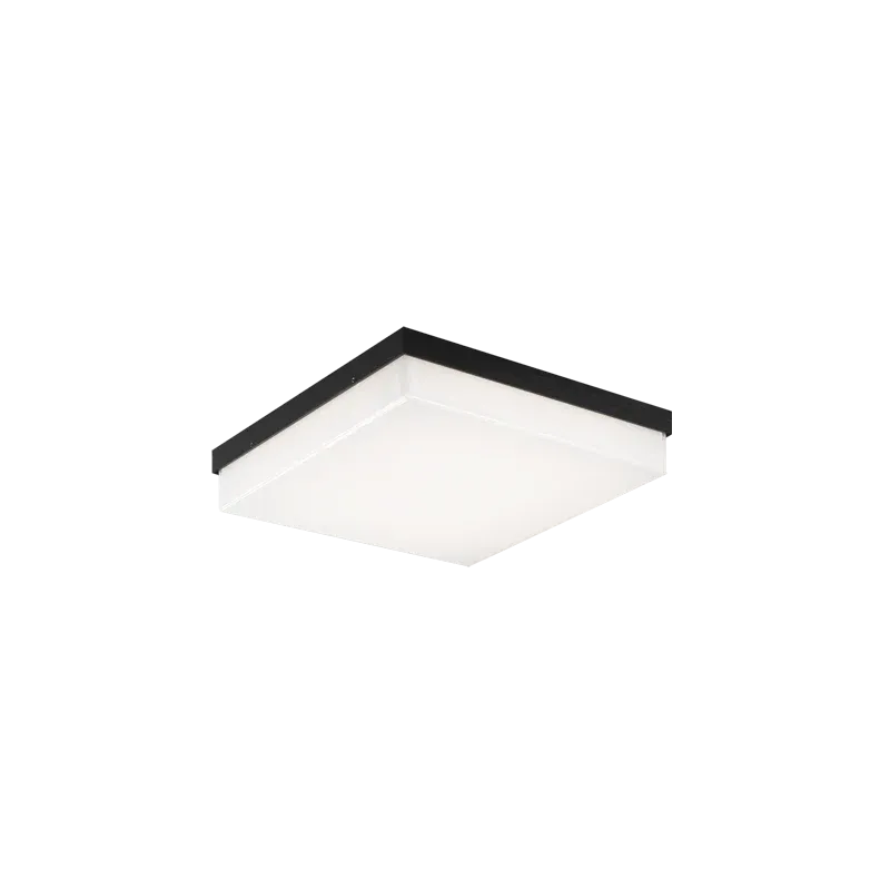Kabu 11" LED Flush Mount | Oxidized Black