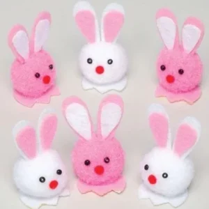 Mini Pom Pom Bunnies (Box of 10)
