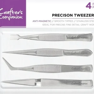 Crafters Companion - Precision Tweezers (4PC)