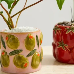 Cucina Pot Set of 4 By Accent Decor | Planters, Troughs & Cachepots | Modishstore - 1