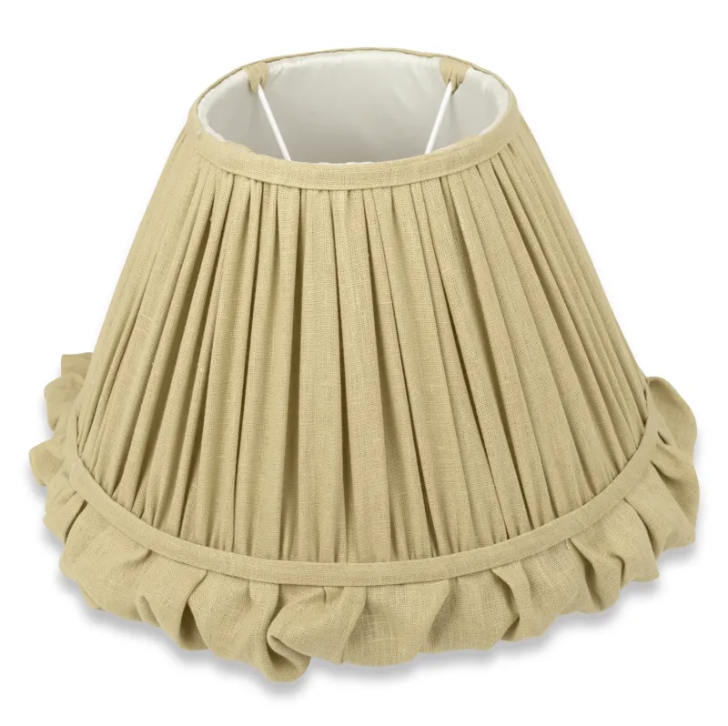 Made to Order Empire Lampshade with Ruffle Detail