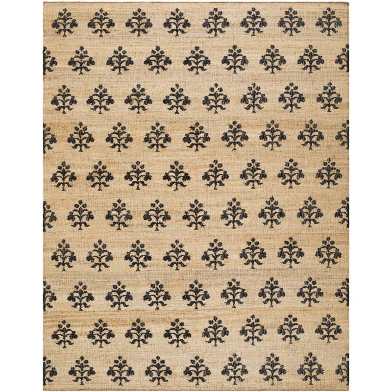Fiorina Handmade Rug 2301 | Tan / Black