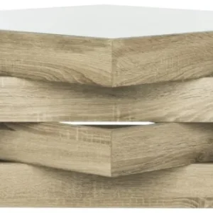 Safavieh Anwen Mid Century Geometric Wood Coffee Table | Coffee Tables | Modishstore - 1
