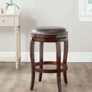 Safavieh Nuncio Swivel Bar Stool - Sierra | Bar Stools | Modishstore