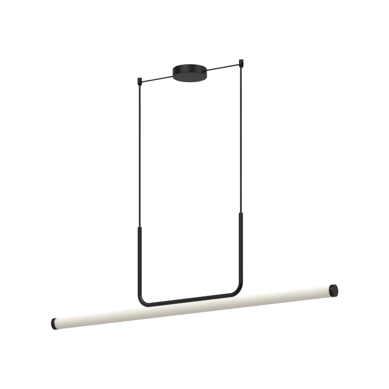 Vesper 48" LED Linear Pendant | Black