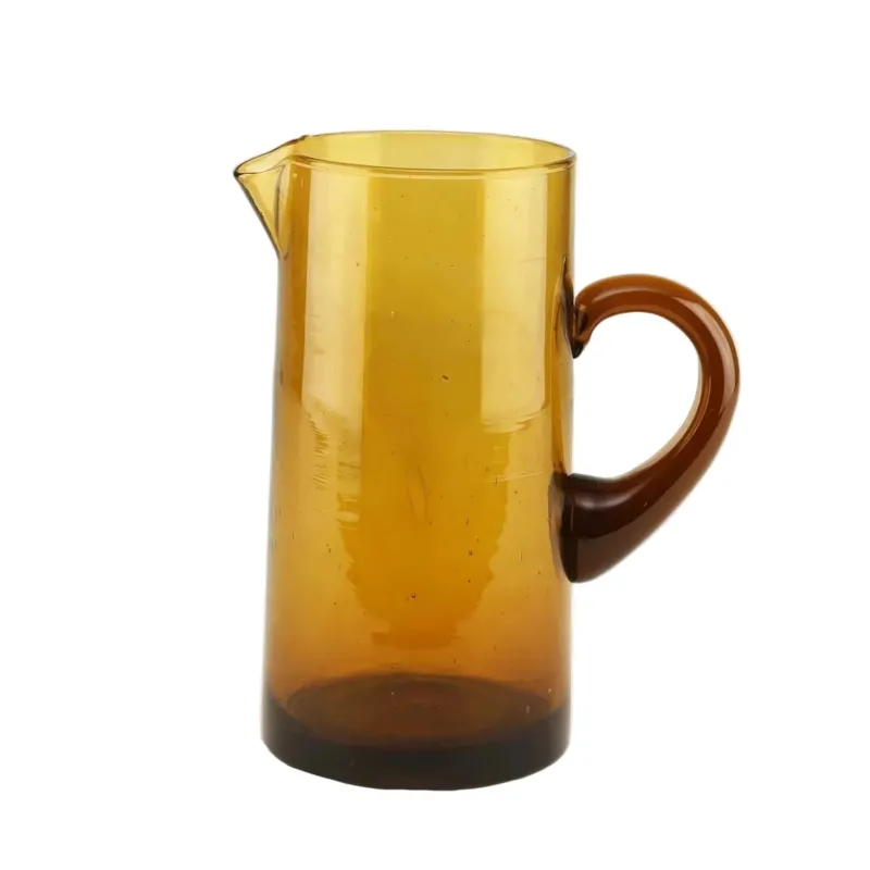 Recycled Moroccan Glass Water Jug