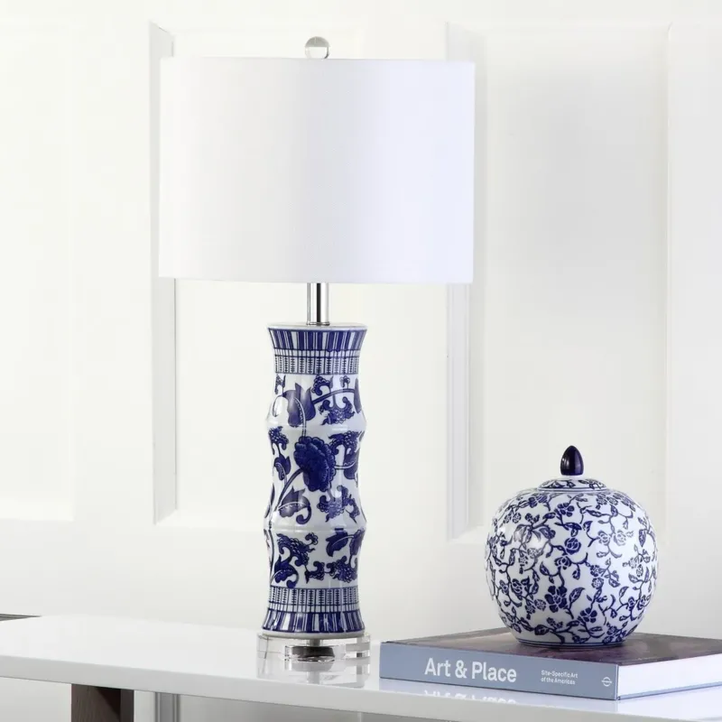 Safavieh Sandy 27.5-Inch H Table Lamp Set Of 2 - White | Table Lamps | Modishstore