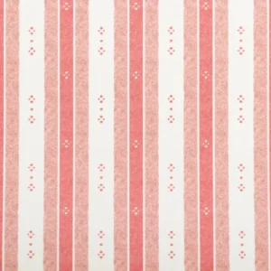 Salzburg Stripe Wallpaper - Red & Pink