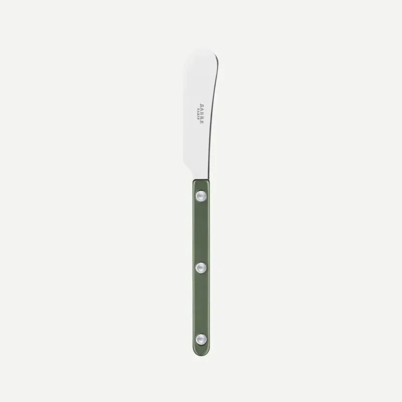 Bistrot Pearly Butter Knife, Dark Green