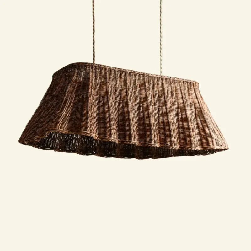 Matilda Rattan Pendant Shade, XL
