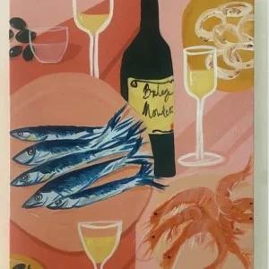 Lunch at Freddies - Giclee print