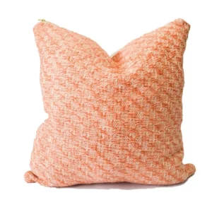 Organic Cotton Guava Pink Pillow