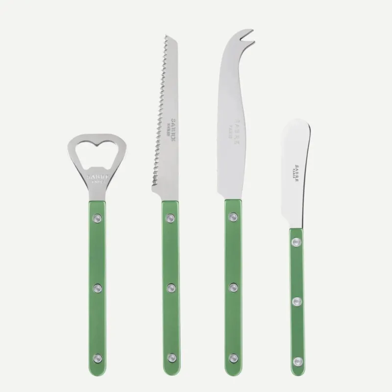 Bistrot Pearly Aperitif Set, Green Garden