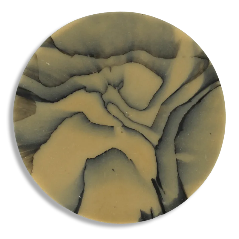 Recycled Plastic Coaster Spalted Hazel