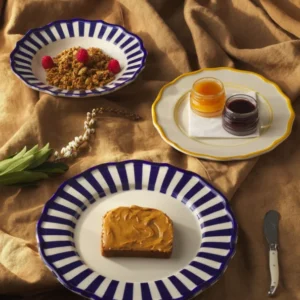 12 Piece Mixed Dinnerware Set with Pasta Bowl - RGR