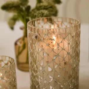Moonlit Votive Set of 4 By Accent Decor | Stands | Modishstore - 1