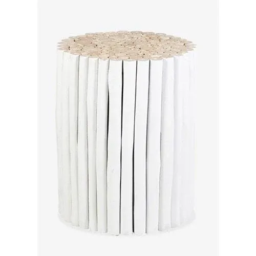 Prelude Painted White Color-Medium Set of 2 by Jeffan | Accent Tables | Modishstore