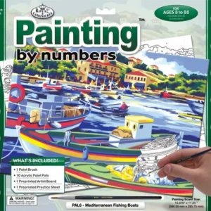 Paint By Numbers Adult Large Mediterranean