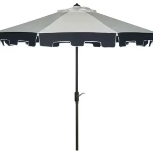 Safavieh Uv Resistant City Fashion 9Ft Auto Tilt Umbrella | Umbrellas | Modishstore