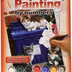 Paint By Numbers Junior Small Mailbox Kittens