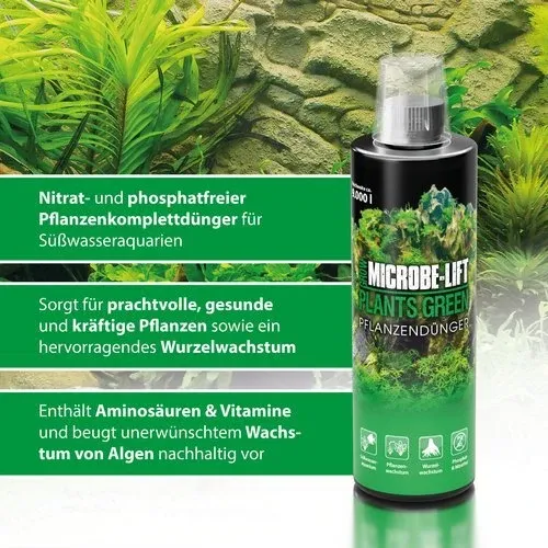 Microbe-Lift Plants Green - flüssiger Volldünger für Pflanzen