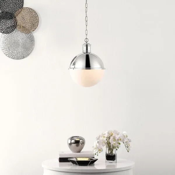 Safavieh Daylily Pendant - Chrome | Pendant Lamps | Modishstore
