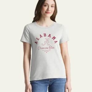 ALABAMA CRIMSON TIDE ARCBALL '47 WOMEN'S EVERYDAY TEE