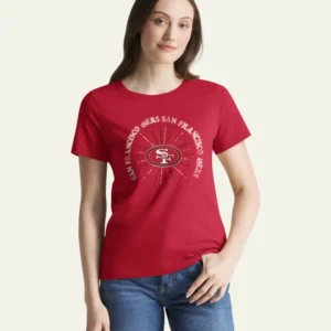SAN FRANCISCO 49ERS SHINE LINES '47 WOMEN'S EVERYDAY TEE