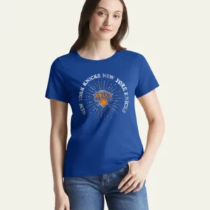 NEW YORK KNICKS SHINE LINES '47 WOMEN'S EVERYDAY TEE