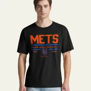 NEW YORK METS STACK BLOCK '47 EVERYDAY TEE