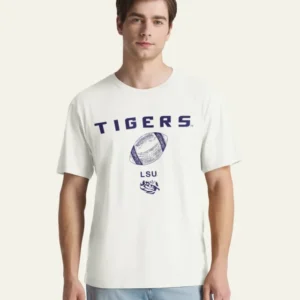 LOUISIANA STATE TIGERS LSU PLAY BLOCK '47 EVERYDAY TEE
