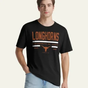 TEXAS LONGHORNS STACK BLOCK '47 EVERYDAY TEE