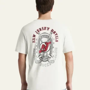 NEW JERSEY DEVILS OVAL SPORT BACKER '47 EVERYDAY TEE
