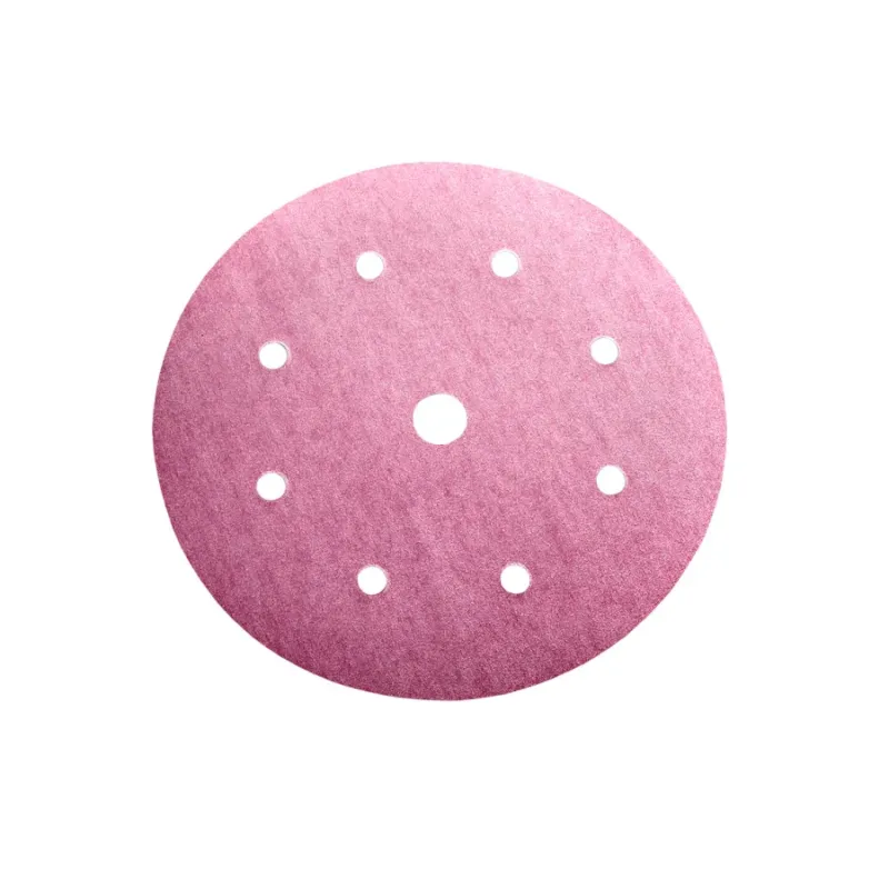Deltach Schleifpapier Ø203mm, Klettverschluss, 9gats K240, 100x 714286