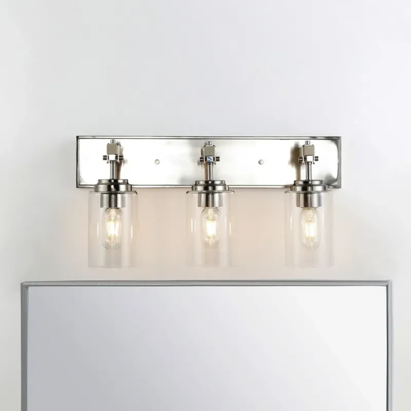Safavieh Warley Wall Sconce - Nickel | Sconces | Modishstore