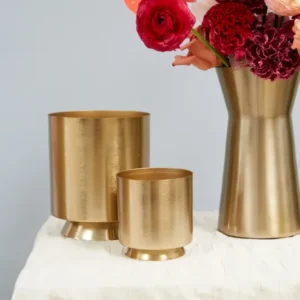 Soleil Collection Set of 8 By Accent Decor | Planters, Troughs & Cachepots | Modishstore - 1