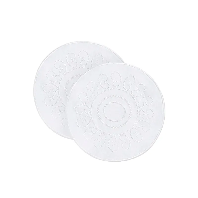 White Luminaria Placemat - Set of 2 - White Linen