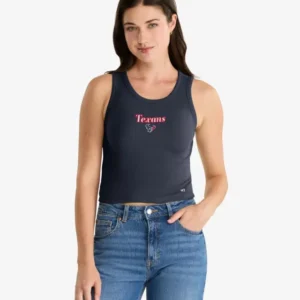HOUSTON TEXANS STRAIGHT CUT '47 BABY RIB TANK WOMENS