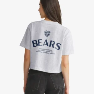 CHICAGO BEARS HADRIAN '47 FOUNDATION CROP TEE WOMENS