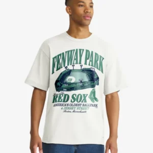 BOSTON RED SOX COOPERSTOWN BLEACHER '47 FOUNDATION TEE
