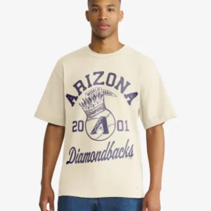 ARIZONA DIAMONDBACKS COOPERSTOWN WORLD SERIES CROWNED '47 FOUNDATION TEE